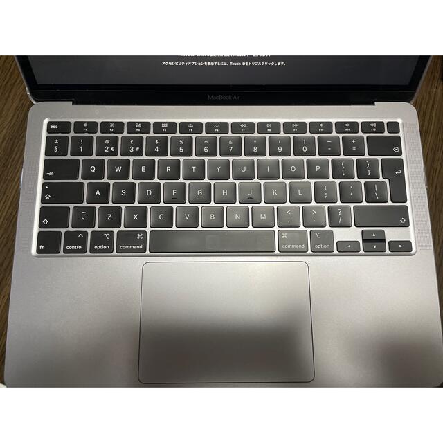 macbook air 13インチ 英国キーボード スマホ/家電/カメラのPC/タブレット(ノートPC)の商品写真