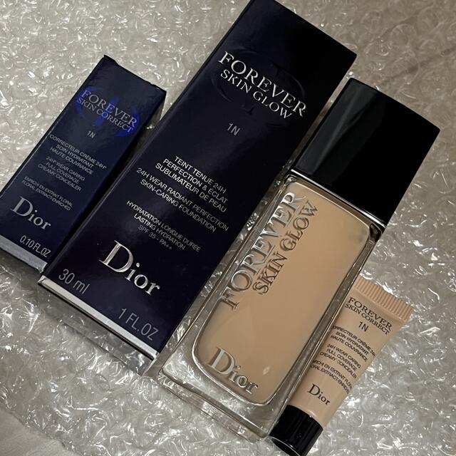 Dior ディオール スキンフォーエヴァーフルイドグロウ　1N ファンデーション