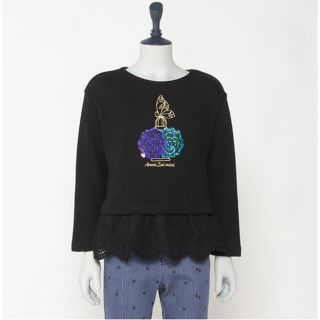 アナスイミニ(ANNA SUI mini)の【ご専用】ANNA SUImini 140【新品】♡スパンコール♡(Tシャツ/カットソー)