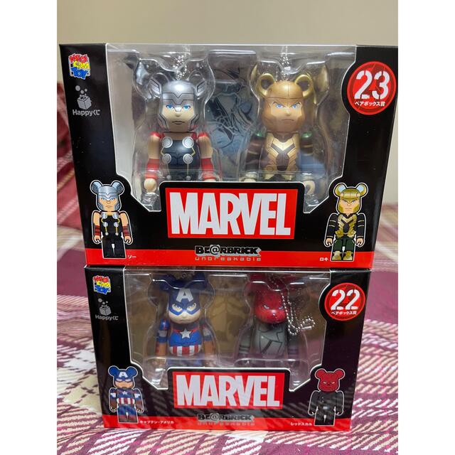 MARVEL - Happyくじ MARVEL BE@RBRICK 2021の通販 by 福岡's shop