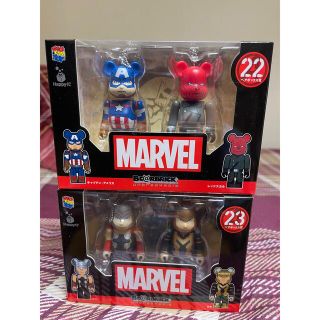 マーベル(MARVEL)のHappyくじ　MARVEL　BE@RBRICK　2021(アメコミ)