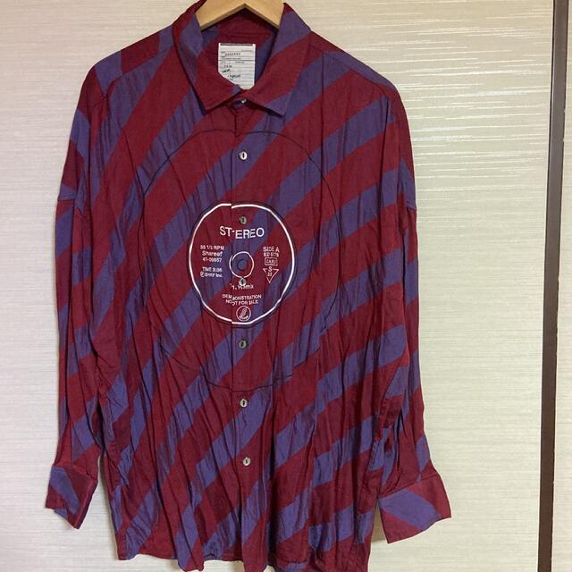 SHAREEF(シャリーフ)のシャリーフ   BIAS STRIPE BIG SHIRTS 新品 メンズのトップス(シャツ)の商品写真