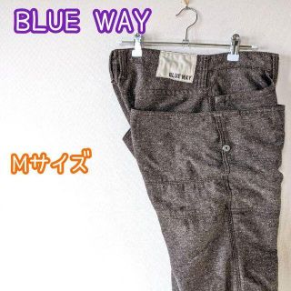 ブルーウェイ(BLUE WAY)の【ブルーウェイ】ベイカーパンツ　ワークパンツ　ストレート　日本製　Mサイズ(ワークパンツ/カーゴパンツ)