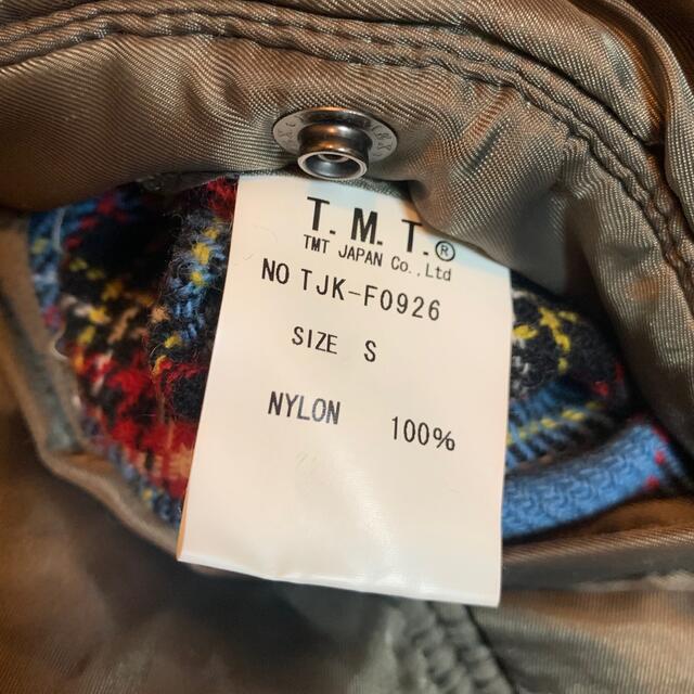 TMT(ティーエムティー)のTMT MA-1 ビンテージ加工ワッペン付き　Sサイズ メンズのジャケット/アウター(ブルゾン)の商品写真