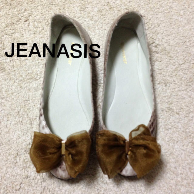 JEANASIS(ジーナシス)のJEANASIS ペタンコ靴 レディースの靴/シューズ(ミュール)の商品写真