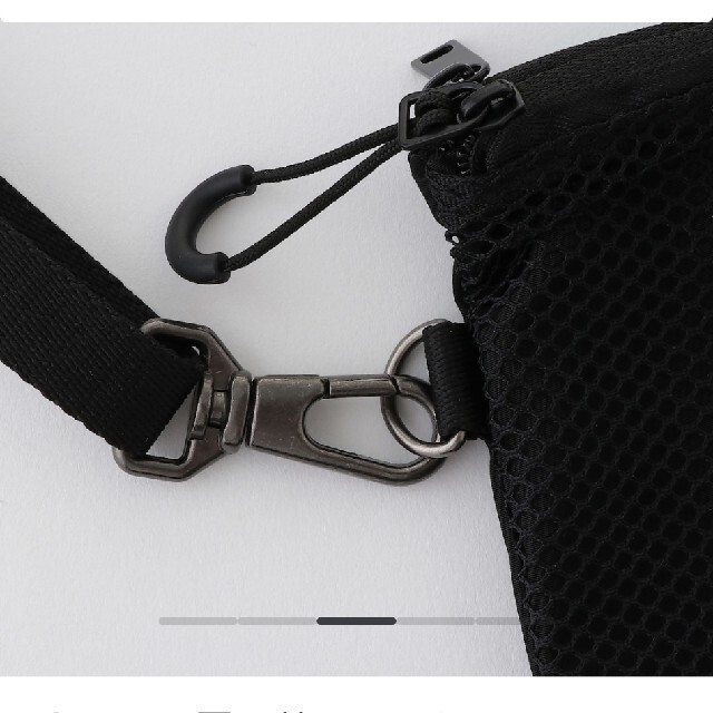 MUJI (無印良品)(ムジルシリョウヒン)のポリエステルダブルファスナーケース・ショルダー付 レディースのバッグ(ショルダーバッグ)の商品写真