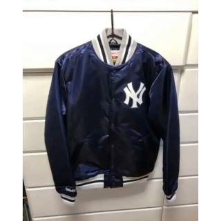 ミッチェルアンドネス(MITCHELL & NESS)の新品未使用！ミッチェル&ネス！ヤンキース！sizeS！ナイキシュプジョーダン(スタジャン)