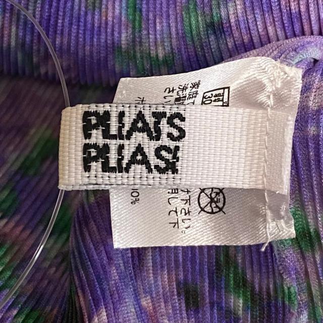 PLEATS PLEASE ISSEY MIYAKE(プリーツプリーズイッセイミヤケ)のプリーツプリーズ 半袖カットソー 3 L美品  レディースのトップス(カットソー(半袖/袖なし))の商品写真