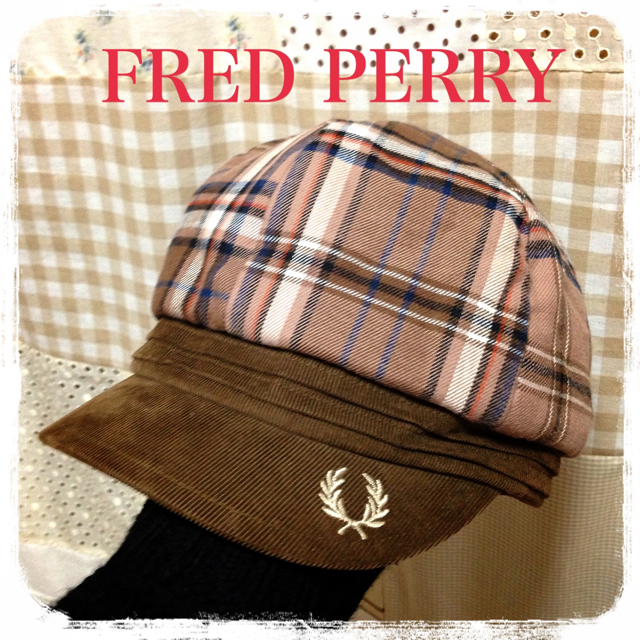 FRED PERRY(フレッドペリー)の★FRED PERRYの帽子★ レディースの帽子(キャップ)の商品写真
