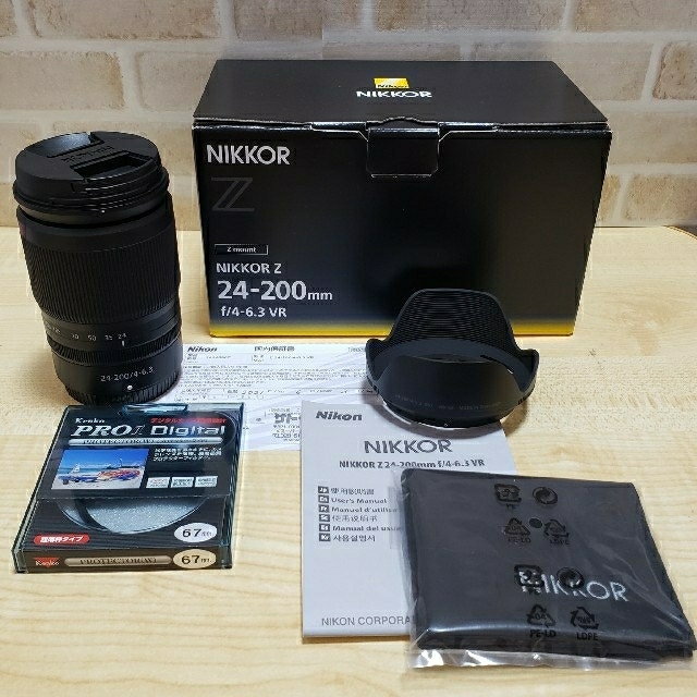 Nikon(ニコン)のNikon NIKKOR Z 24-200mm f4-6.3 VR スマホ/家電/カメラのカメラ(レンズ(ズーム))の商品写真