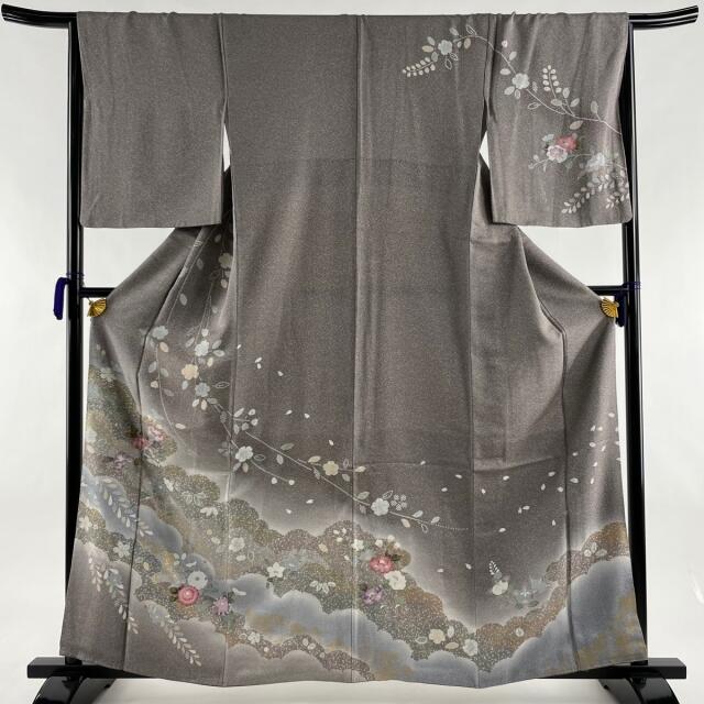 訪問着 美品 秀品 162cm 66.5cm 正絹