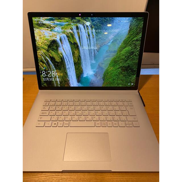 Microsoft(マイクロソフト)のSurface Book 3 15 インチ SLZ-00018 スマホ/家電/カメラのPC/タブレット(ノートPC)の商品写真