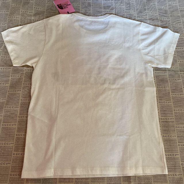 THE NORTH FACE(ザノースフェイス)のGUCCI × THE NORTH FACE Tシャツ 白 XXS レディースのトップス(Tシャツ(半袖/袖なし))の商品写真