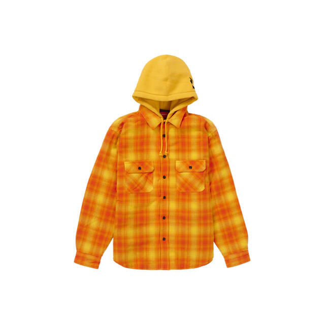 Supreme(シュプリーム)のsupreme Hooded Flannel Zip Up Shirt  S メンズのトップス(シャツ)の商品写真