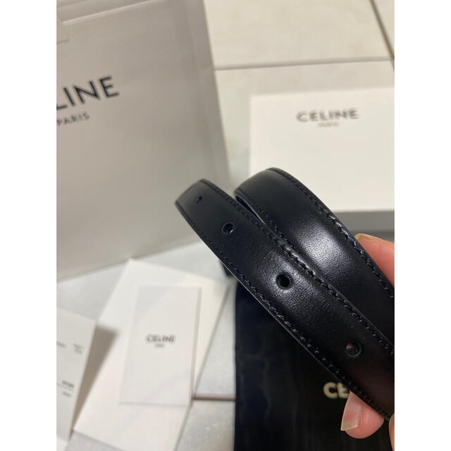 70％OFFアウトレット CELINE スモール トリオンフ ベルト スムースカーフスキン