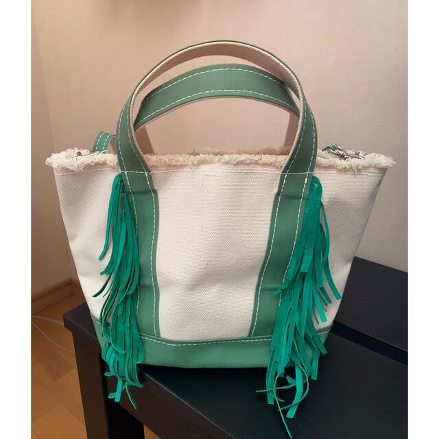 お得な情報満載 エコスエードフリンジ 美品☆ayako M bag ayakoバッグ ...