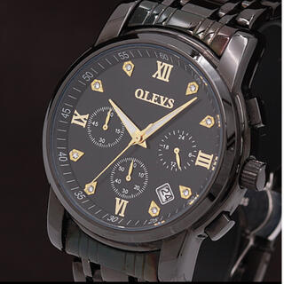 OLEVS 時計  稼働　メンズ 腕時計 男性用(腕時計(アナログ))