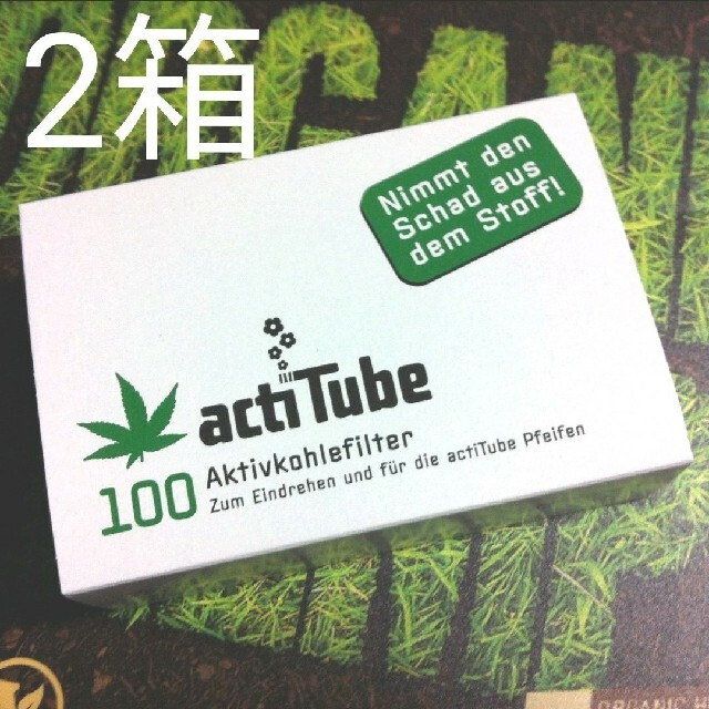 actitube tune 活性炭フィルター 4箱 詰替え品