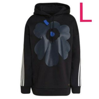 マリメッコ(marimekko)のアディダス　マリメッコ　コラボ　フリース フーデッドスウェットシャツ(パーカー)