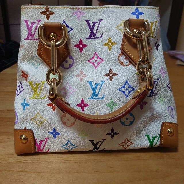 LOUIS VUITTON モノグラムマルチカラー(白)-