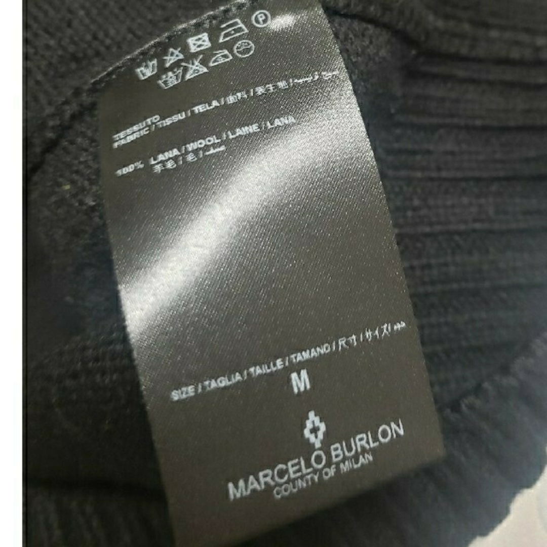 MARCELO BURLON(マルセロブロン)のマルセロブロン　ニット メンズのトップス(ニット/セーター)の商品写真