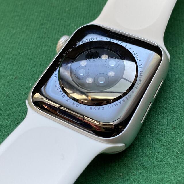 Apple Watch(アップルウォッチ)のApple Watch Series 6 シルバー 40mm アップルウォッチ メンズの時計(腕時計(デジタル))の商品写真