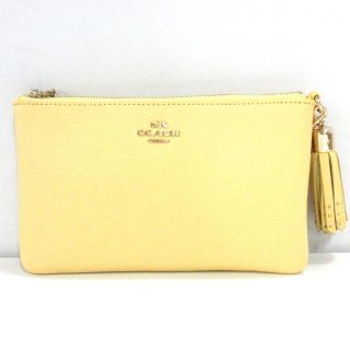 コーチ(COACH)のコーチ リストレット美品  - 52943 レザー(ポーチ)