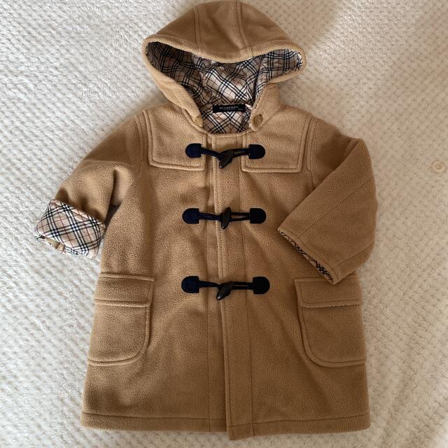 BURBERRY(バーバリー)のBURBERRY バーバリーダッフルコート90cm キッズ/ベビー/マタニティのキッズ服女の子用(90cm~)(コート)の商品写真