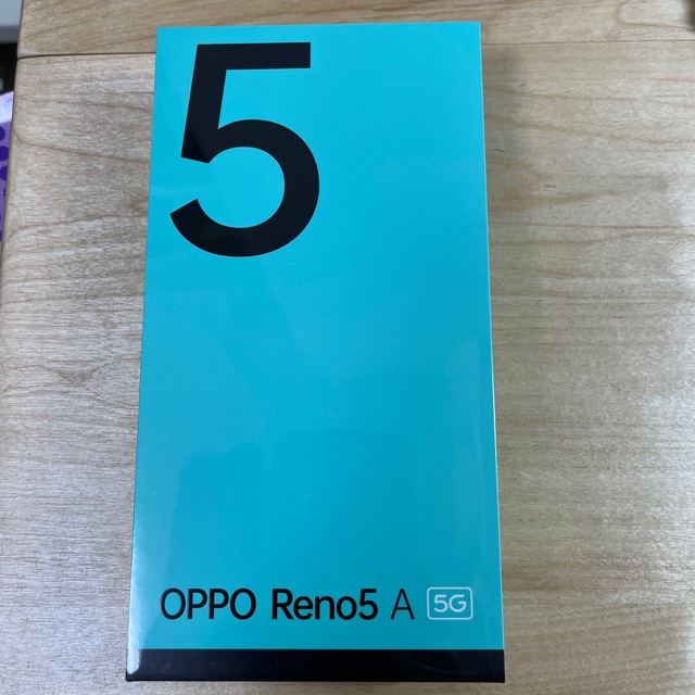 OPPO(オッポ)の【クーポン使用でお得】OPPO Reno5A 未開封　デュアルSim スマホ/家電/カメラのスマートフォン/携帯電話(スマートフォン本体)の商品写真