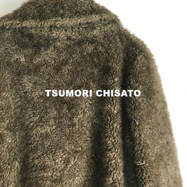 TSUMORI CHISATO(ツモリチサト)の【TSUMORI CHISATO】ツモリチサト フルジップアップ ボアジャケット レディースのジャケット/アウター(毛皮/ファーコート)の商品写真