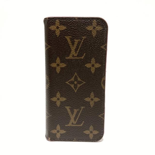 LOUIS VUITTON(ルイヴィトン)のルイヴィトン 携帯電話ケース モノグラム スマホ/家電/カメラのスマホアクセサリー(モバイルケース/カバー)の商品写真