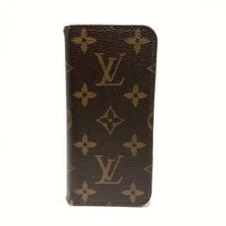 ルイヴィトン(LOUIS VUITTON)のルイヴィトン 携帯電話ケース モノグラム(モバイルケース/カバー)