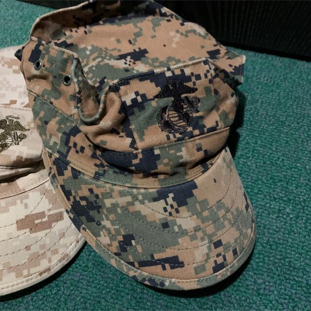 米軍  海兵隊  帽子  キャップ　XS エンタメ/ホビーのミリタリー(その他)の商品写真