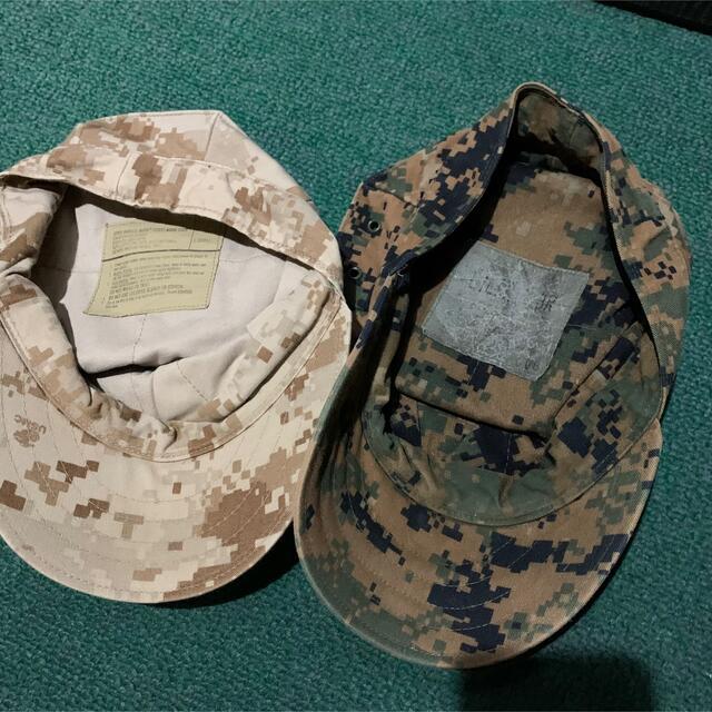 米軍  海兵隊  帽子  キャップ　XS エンタメ/ホビーのミリタリー(その他)の商品写真