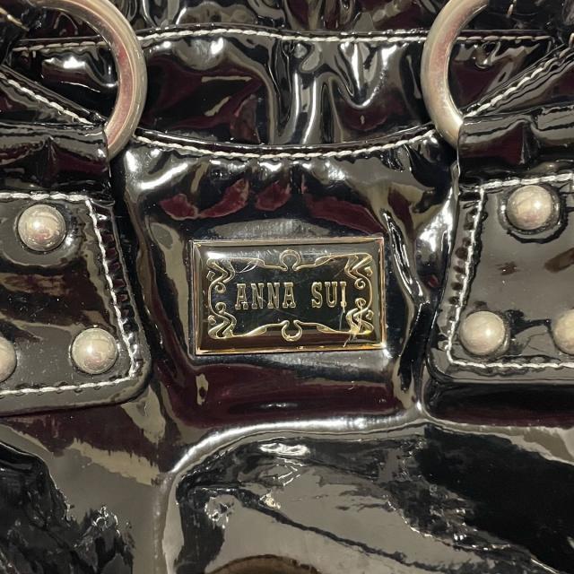 ANNA SUI(アナスイ)のANNA SUI(アナスイ) ハンドバッグ - 黒 レディースのバッグ(ハンドバッグ)の商品写真