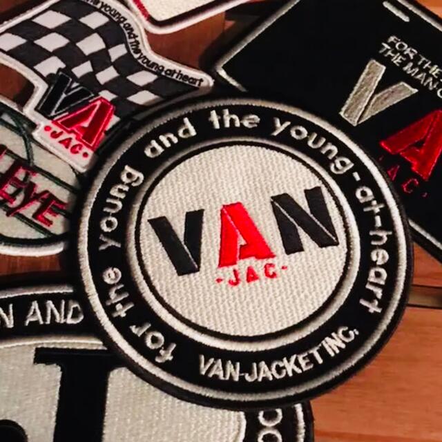 VAN Jacket - デッドストック!VANプレート型ワッペン 大サイズ VAN Jacket - デッドストック!VANプレート型ワッペン 大サイズ