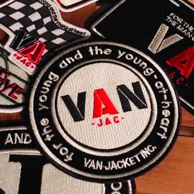 VAN Jacket - デッドストック!VAN畳刺繍限定シリーズワッペン J VAN Jacket - デッドストック!VAN畳刺繍限定シリーズワッペン J