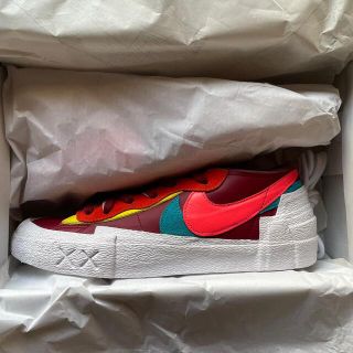 ナイキ(NIKE)のKAWS×sacai×Nike Blazer Low "Team Red"(スニーカー)