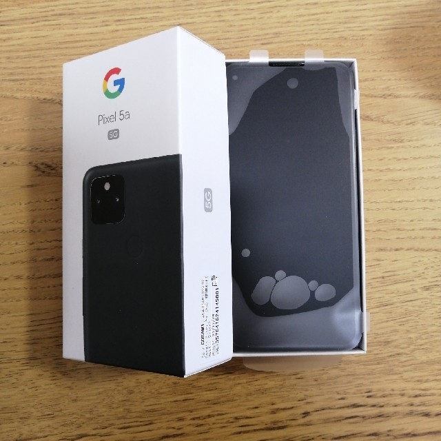 新品未使用】Pixel 5a 5G 128GB Mostly Black スマホ/家電/カメラ