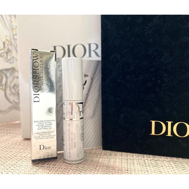 Dior(ディオール)の【新品未使用】Dior ディオール  ノベルティ手帳型ノート& マスカラベース エンタメ/ホビーのコレクション(ノベルティグッズ)の商品写真