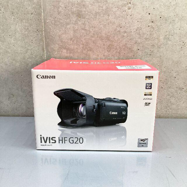 Canon(キヤノン)のだいきち様専用 Canon デジタルビデオカメラ iVIS HF G20 スマホ/家電/カメラのカメラ(ビデオカメラ)の商品写真