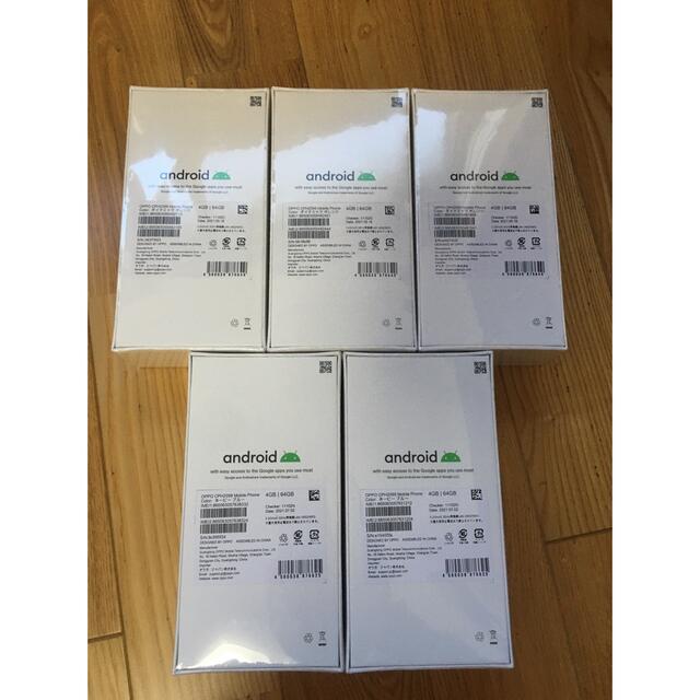 【新品未開封】5台　OPPO A73 64GB
