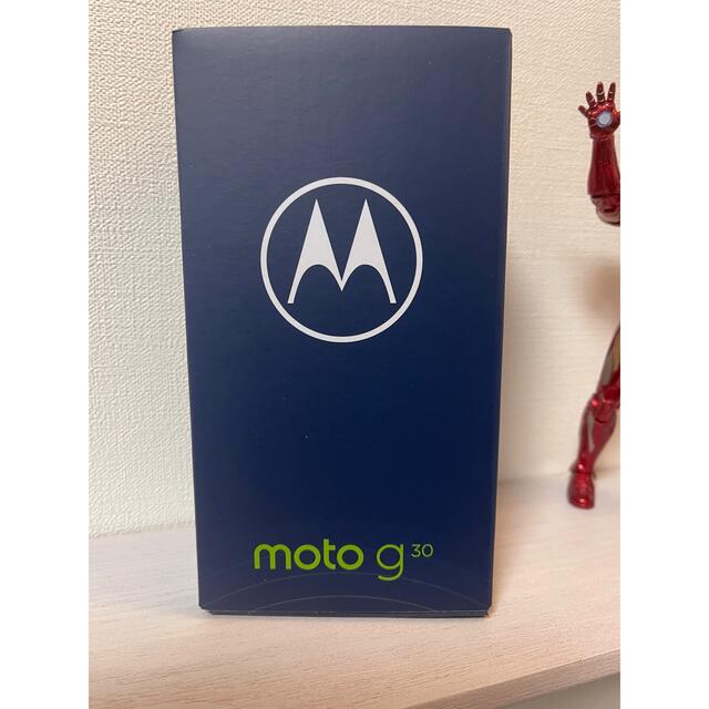 新品未使用　Motorola motog30 スマートフォン本体