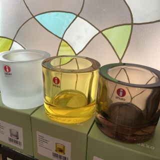 イッタラ(iittala)のイッタラ　キビ　kivi  3点❣️(置物)