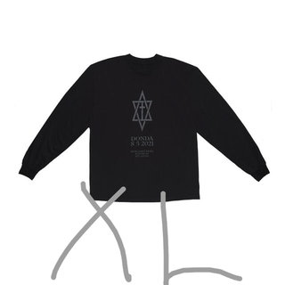 イージー(YEEZY（adidas）)のKanye West DONDA Listening Event T-shirt(Tシャツ/カットソー(七分/長袖))