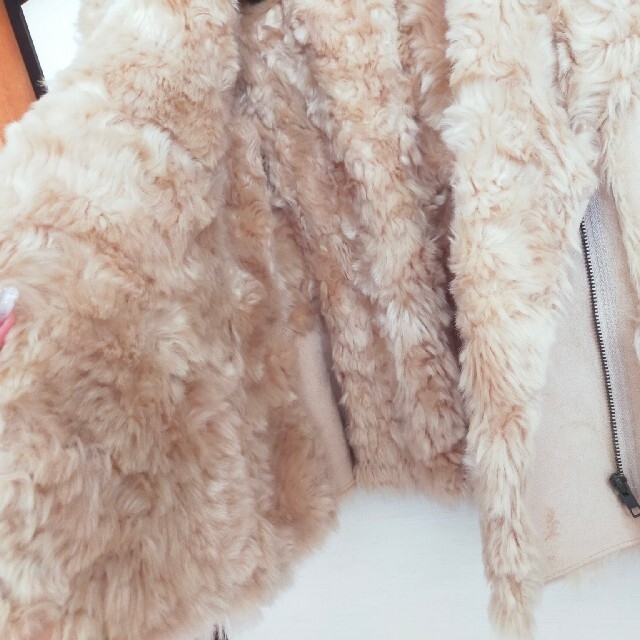 LIZ LISA(リズリサ)のファー.ムートンコート🌿ライダース レディースのジャケット/アウター(ムートンコート)の商品写真