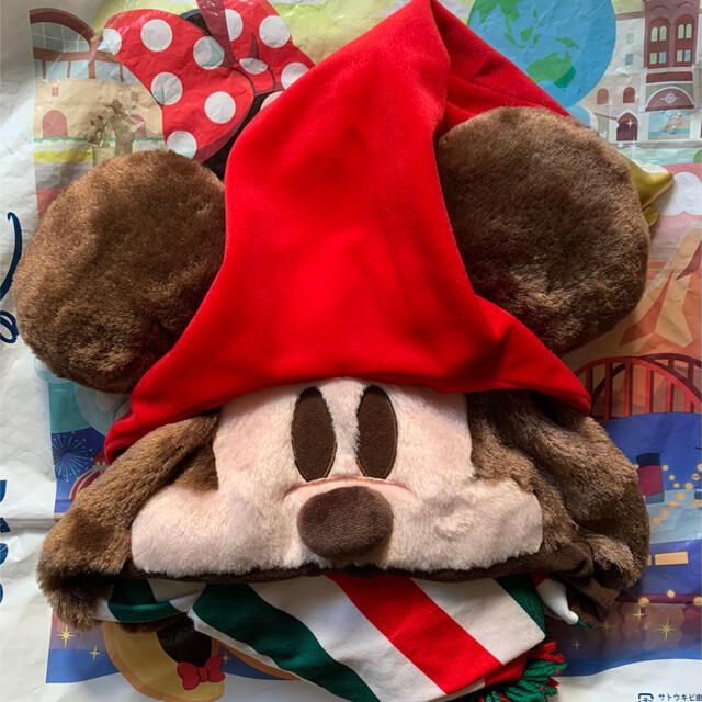 TDR限定　ディズニー　クリスマス限定　リルリンリン　ファンキャップ