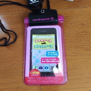 スノーピーク(Snow Peak)のnorth peak防水スマホケース(アクセサリー)