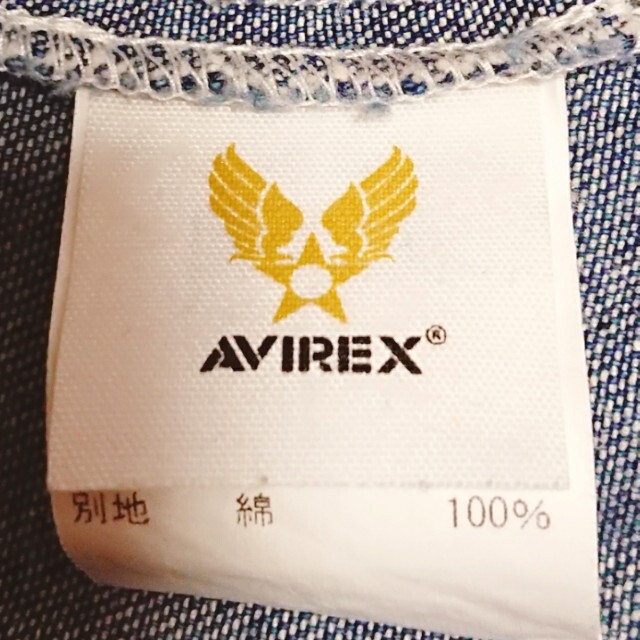 AVIREX(アヴィレックス)の☆AVIREXハンドクラフトデニムシャツ✨☆ レディースのジャケット/アウター(Gジャン/デニムジャケット)の商品写真