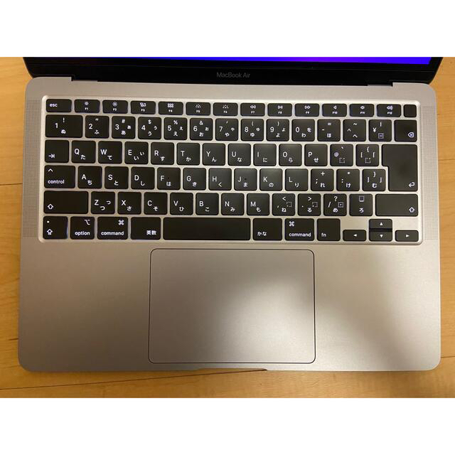 Mac (Apple)(マック)のMacBook Air Retina 13.3インチ 256GB スペースグレイ スマホ/家電/カメラのPC/タブレット(ノートPC)の商品写真